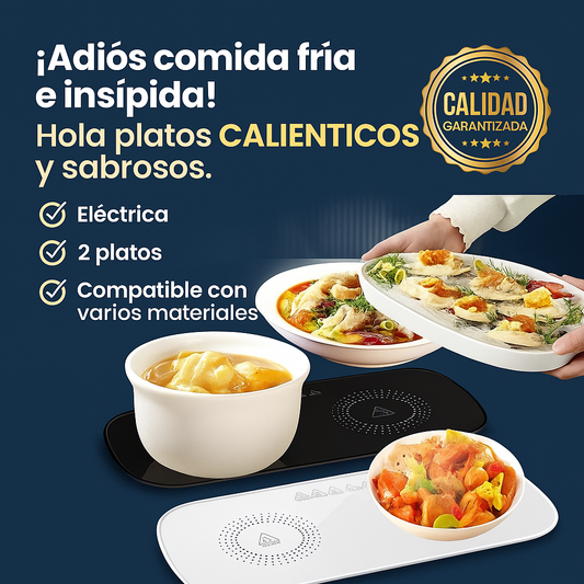 Calentador de alimentos rápido de larga duración y de temperatura constante