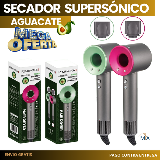 Secador Supersónico ligero, resistente y silencioso